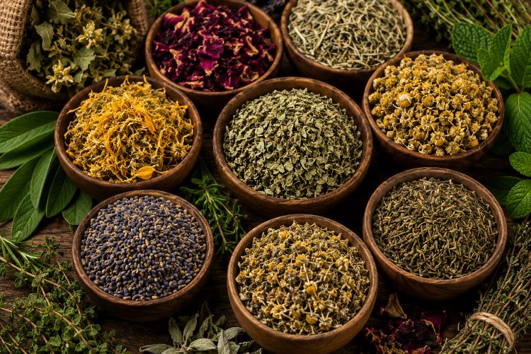 Dried herbs